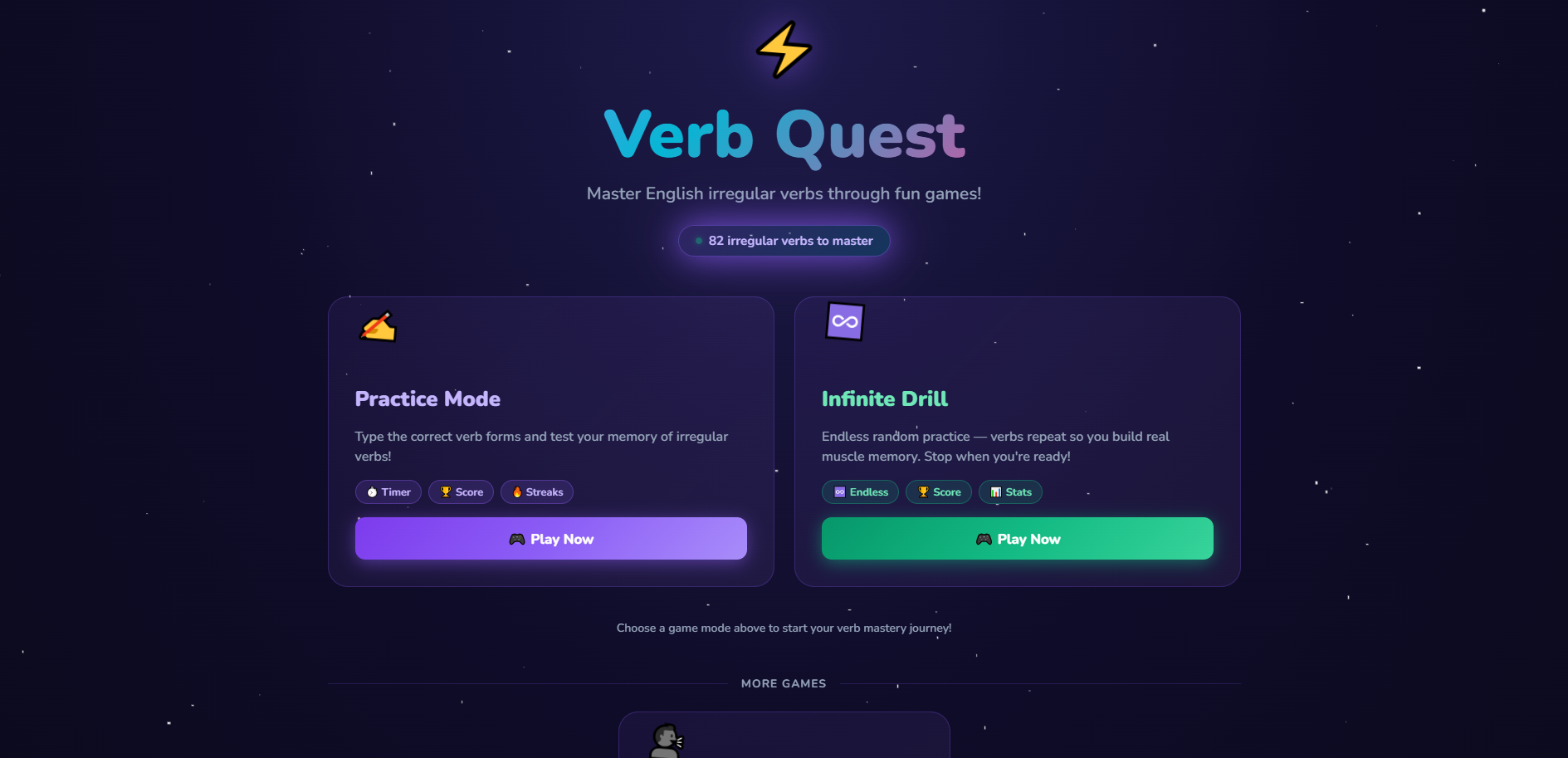 Verb Quest